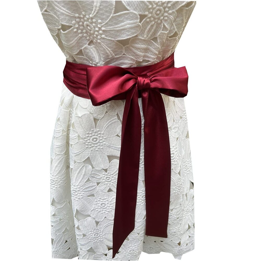 7444 Wedding Satin Sash Bridal Belts For Special Occasion Dresses